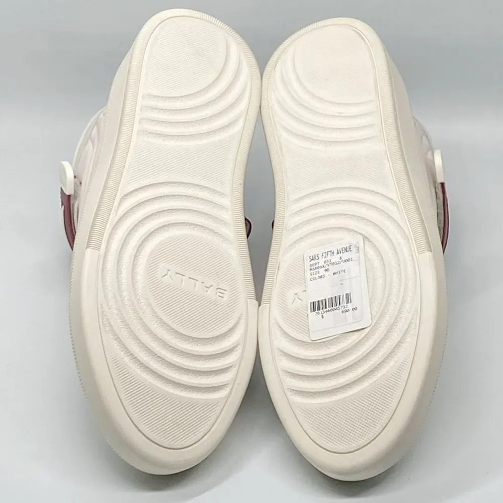 Bally Raise Royce Leather Low-Top Sneakers size 42/us size 9